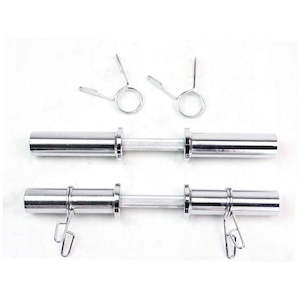 Bars Auto: A Pair of Dumbbell Bars (490mm-50mm)X2 for 50mm Olympic Plates (EZ042-8X2)