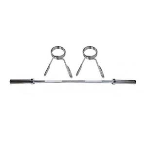 Bars Auto: Olympic Bar 1.8m 6ft Straight (EZ040-5) No Bearing 50mm