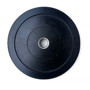 Home Page Barbells: Bumper Plates Black Rubber 510MM 50mm (EZ167)
