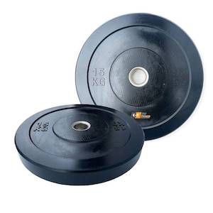 Home Page Plates: 15KGx2 Bumper Plates Black Rubber 510MM 50mm (EZ167-3x2)