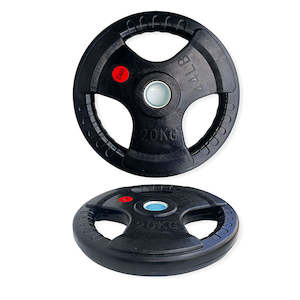 20KGx2 Tri-Grip Rubber Plates Weights 50mm Olympic (EZ043-6X2)