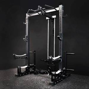 EZYPRO Squat Rack with Lat Pull Down