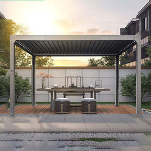 Page Layout In Stock: Louvre Roofing System 3x4m Pergola