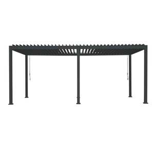 Pergola All: Louvred Pergola 3x6m + 4pc 3m blinds Set