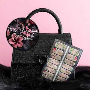 Floral: Pink Garden Nailwraps