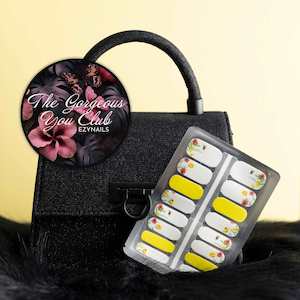 Sunshine Blossom Nailwraps