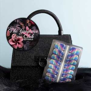 Magical Rainbow Sky Nailwraps