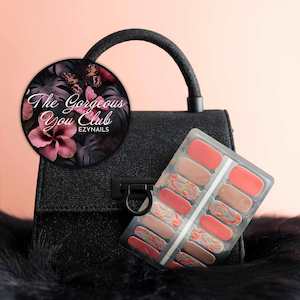 Summer: Autumn Crimson and Tan Aria Adornment