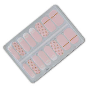 Kids Twinkle Toes – Ballet Pink Nail Polish Nailwraps