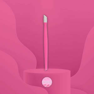 Accessories: Pink Plastic Cuticle Pusher