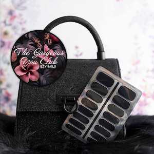 Midnight Mystique Black Nailwraps