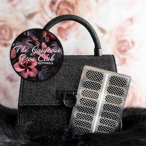 Elegantly Midnight: Polka Dot Panache