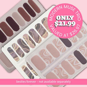 Modern Muse Trio – Nailwrap Bundle (3 wraps)