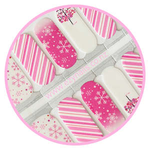 Themes: Pink Pohutukawa Festive Flair Christmas NailWraps