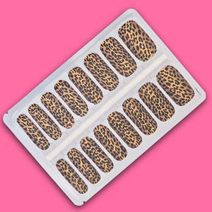 Wild Thing Leopard Print - Nailwraps