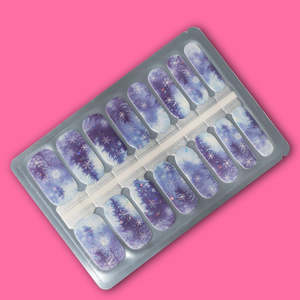 Themes: Christmas Winter Frost Forest Nailwraps