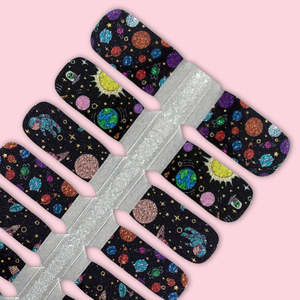 Space Adventure Kids Nailwraps 🚀🌎