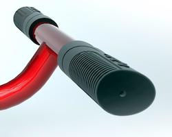 Others: Spare Parts -Pair Foot Grip (Black)