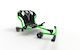 EzyRoller Pro X Lime Green LED Model