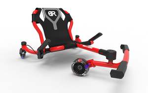 X Series: EzyRoller Spinner Red with LED Wheels