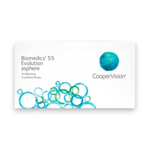 Products: Biomedics 55 Evolution Monthly Contact Lenses – 6 Pack - Ezyvision.co.nz