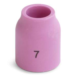 Tig Welding Cups: Size 7 Stubby Gas Lens Tig Cup