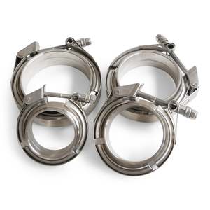 Pipe Clamps: Quick Release V-Band Clamp
