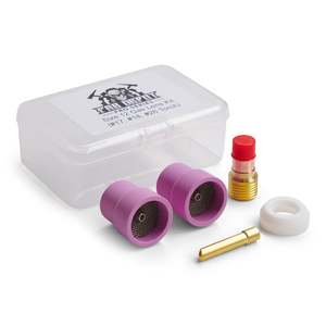 Tig Welding Cup Kits: Size 12 Gas Lens Cup Kit (#17 , #18 or #26 torch)
