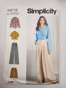 SIMPLICITY S9715 Shirt, Pants and Shorts FAB FABRICS