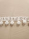 Pom Pom Trim Off White FAB FABRICS