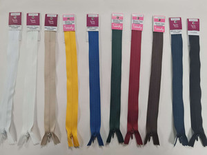 Products: Invisible Dress Zips FAB FABRICS