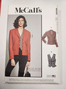 McCall's M8350 Blazer & Vest FAB FABRICS