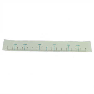 Eyebrow Rulers - Straight (50 Pack)