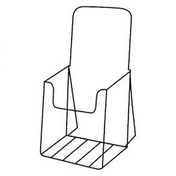 Single Compartment DLE Wider Brochure Holder