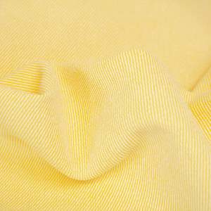 Fabric Denim: Pastel Denim - Yellow