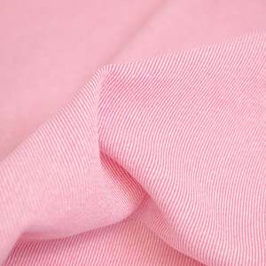 Fabric Denim: Pastel Denim - Fuchsia