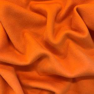 Fabric Wool: Wool Coating Deadstock - Autumn Orange