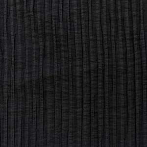 Tencel: Crinkle Finish Tencel - Washed Black