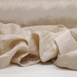 Nylon: Lightweight Crinkle Satin - Sand