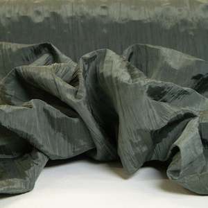 Nylon: Lightweight Crinkle Satin - Khaki