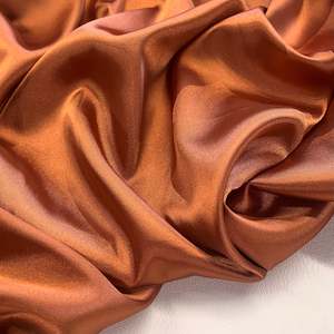 Lightweight Polyester Satin - Copper
