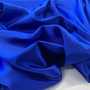 Lightweight Polyester Satin - Royal