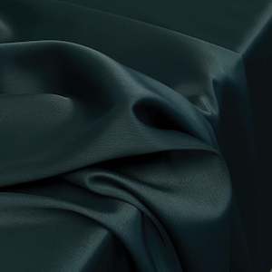 Lining: Ripple Effect Semi Matte Satin - Petrol