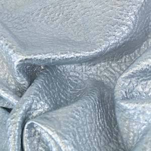 Pebbled Leatherette - Silver