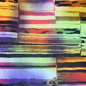 Lace: Digital Printed Mesh - Lizard Purple