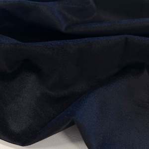 Cotton Rayon Spandex Velveteen - Black