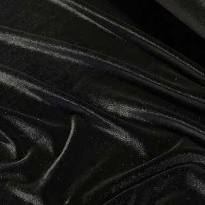Stretch Velvet Jersey - Black