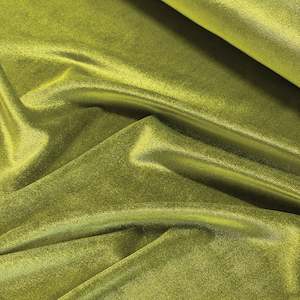 Velvet: Stretch Velvet Jersey - Chartreuse