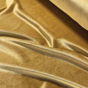 Stretch Velvet Jersey - Gold