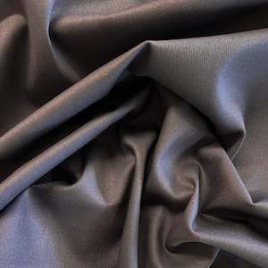 Cotton Drill: Cotton Drill - Charcoal